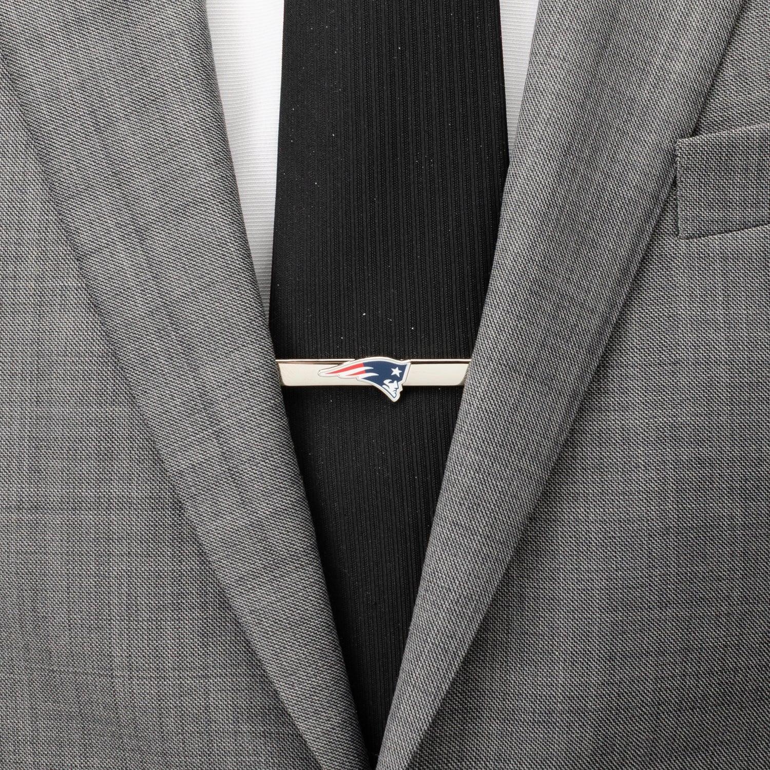 NFL New England Patriots Cufflinks and Tie Clip Gift Set - Image 9
