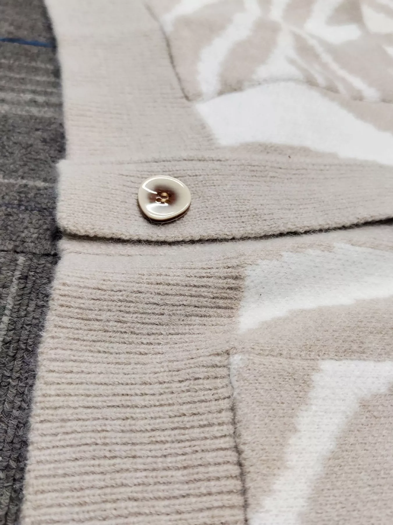 Zebra Print Button Up Cardigan - Image 8